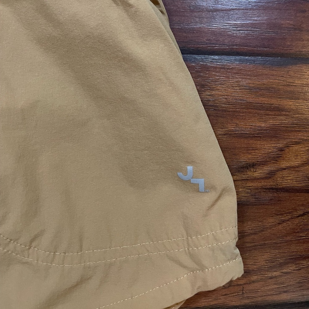 Joy Lab Tan High Rise Athletic Nylon Shorts Women’s Size Med Running Workout - Picture 3 of 7